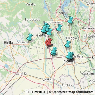 Mappa Piazza Volontari della Liberta', 28064 Carpignano Sesia NO, Italia (11.38526)