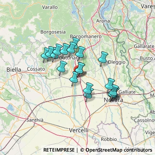 Mappa Piazza Volontari della Liberta', 28064 Carpignano Sesia NO, Italia (11.4365)