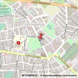 Mappa Corso Europa, 228, 20017 Rho, Milano (Lombardia)