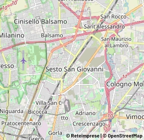 Mappa Cc vulcano, 20099 Sesto San Giovanni MI, Italia (2.472)