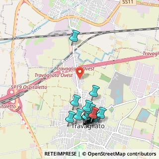 Mappa Via del Torchio, 25039 Travagliato BS, Italia (1.159)