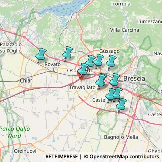 Mappa Via del Torchio, 25039 Travagliato BS, Italia (5.77667)