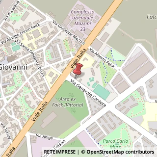 Mappa Via Generale Cantore, 55, 20099 Sesto San Giovanni, Milano (Lombardia)