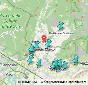 Mappa Via Francesco Petrarca, 25082 Botticino BS, Italia (2.21643)