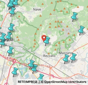 Mappa Via Francesco Petrarca, 25082 Botticino BS, Italia (6.7555)