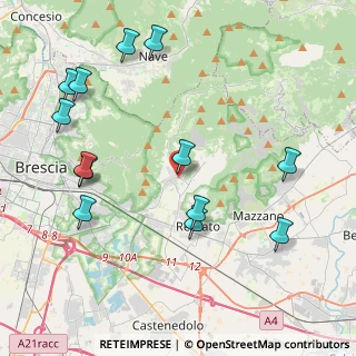 Mappa Via Francesco Petrarca, 25082 Botticino BS, Italia (4.80923)