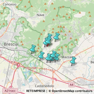 Mappa Via Francesco Petrarca, 25082 Botticino BS, Italia (2.39818)
