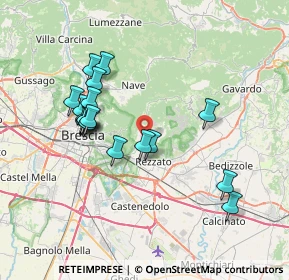 Mappa Via Francesco Petrarca, 25082 Botticino BS, Italia (6.93)