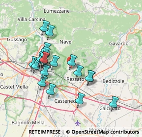 Mappa Via Francesco Petrarca, 25082 Botticino BS, Italia (6.8395)