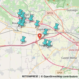 Mappa Raccordo A35-Tangenziale Sud, 25039 Travagliato BS, Italia (3.95083)