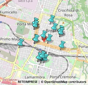 Mappa Via Vittorio Emanuele II, 25122 Brescia BS, Italia (0.71)