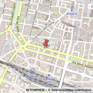 Mappa Contrada Santa Croce,  38, 25122 Brescia, Brescia (Lombardia)