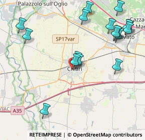 Mappa 25032 Chiari BS, Italia (4.94118)