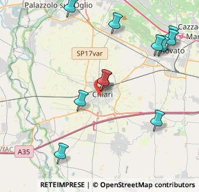 Mappa 25032 Chiari BS, Italia (4.47273)