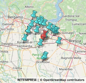 Mappa 25032 Chiari BS, Italia (10.081)