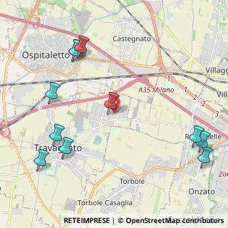 Mappa Via Campolungo, 25039 Travagliato BS, Italia (2.69)