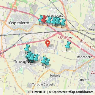 Mappa Via Campolungo, 25039 Travagliato BS, Italia (2.0475)