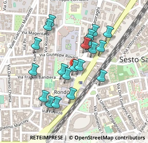 Mappa Via Roberto Moroni, 20099 Sesto San Giovanni MI, Italia (0.206)