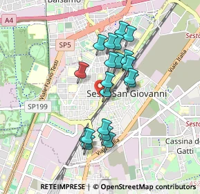 Mappa Via Roberto Moroni, 20099 Sesto San Giovanni MI, Italia (0.744)