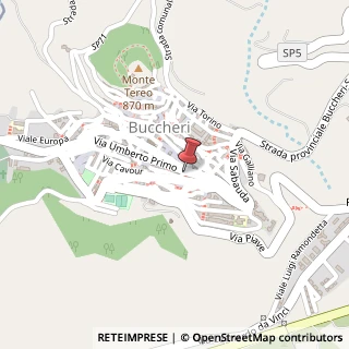 Mappa Via Umberto, 21/23, 96010 Buccheri SR, Italia, 96010 Buccheri, Siracusa (Sicilia)