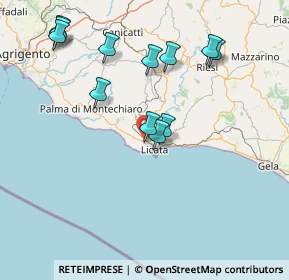 Mappa Contrada Piano Bugiades, 92027 Licata AG, Italia (18.0475)