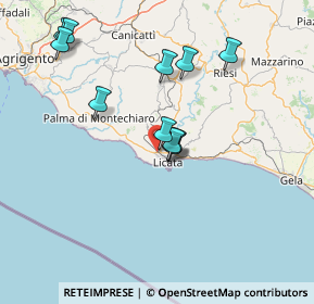 Mappa Contrada Piano Bugiades, 92027 Licata AG, Italia (15.89455)