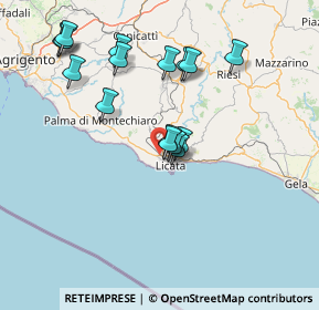 Mappa Contrada Piano Bugiades, 92027 Licata AG, Italia (16.20375)