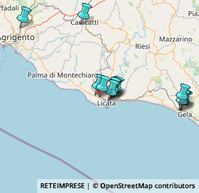 Mappa Contrada Piano Bugiades, 92027 Licata AG, Italia (15.40923)