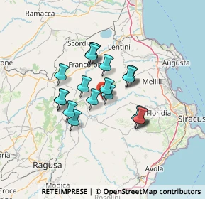 Mappa SP 10, 96010 Ferla SR, Italia (11.388)