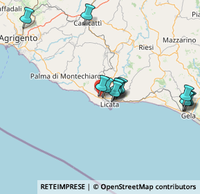 Mappa Contrada Piano Cannella, 92027 Licata AG, Italia (15.97231)