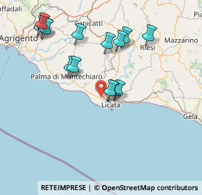 Mappa Contrada Piano Cannella, 92027 Licata AG, Italia (17.74714)