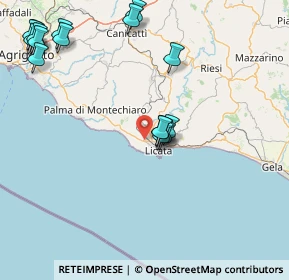 Mappa Contrada Piano Cannella, 92027 Licata AG, Italia (22.27)