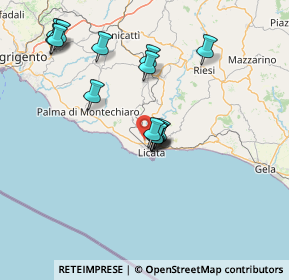 Mappa SS 123, 92027 Licata AG, Italia (15.51933)