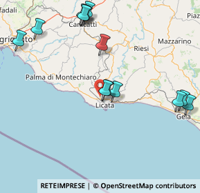 Mappa SS 123, 92027 Licata AG, Italia (21.27923)