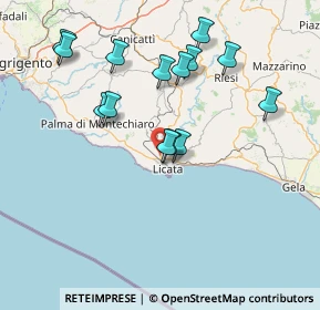 Mappa SS 123, 92027 Licata AG, Italia (16.65571)