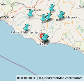 Mappa SS 123, 92027 Licata AG, Italia (12.83154)