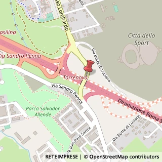 Mappa Via di Passo Lombardo, 430, 00133 Roma, Roma (Lazio)