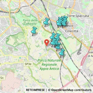 Mappa Via Elio Andrisco, 00173 Roma RM, Italia (1.695)