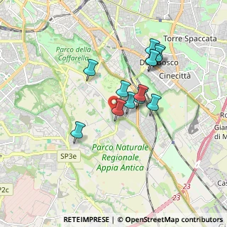 Mappa Via Elio Andrisco, 00173 Roma RM, Italia (1.55385)
