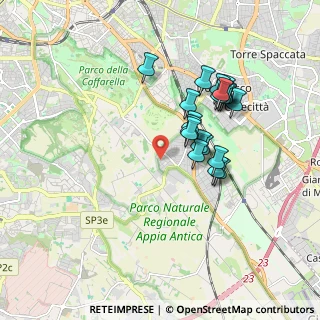Mappa Via Elio Andrisco, 00173 Roma RM, Italia (1.6895)