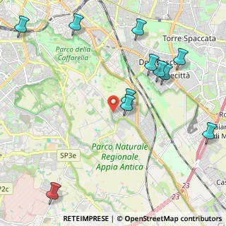 Mappa Via Elio Andrisco, 00173 Roma RM, Italia (2.74636)