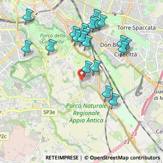 Mappa Via Elio Andrisco, 00173 Roma RM, Italia (2.366)