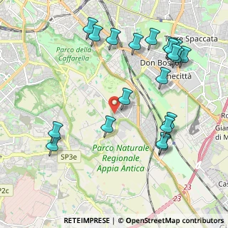 Mappa Via Elio Andrisco, 00173 Roma RM, Italia (2.531)