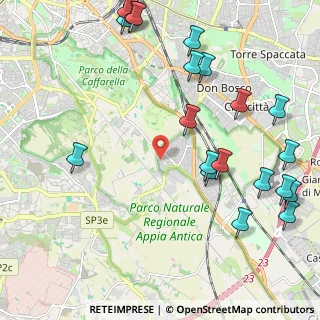 Mappa Via Elio Andrisco, 00173 Roma RM, Italia (2.9015)