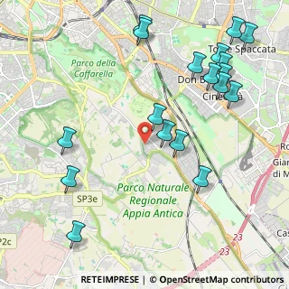 Mappa Via Elio Andrisco, 00173 Roma RM, Italia (2.68278)