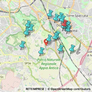 Mappa Via Elio Andrisco, 00173 Roma RM, Italia (2.073)