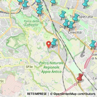 Mappa Via Elio Andrisco, 00173 Roma RM, Italia (3.47929)