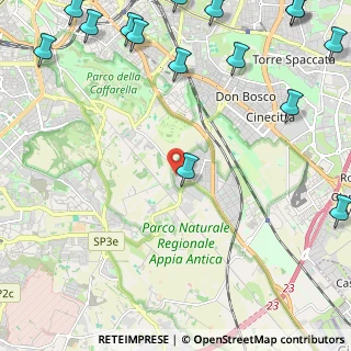 Mappa Via Elio Andrisco, 00173 Roma RM, Italia (3.758)
