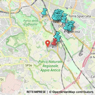 Mappa Via Elio Andrisco, 00173 Roma RM, Italia (2.252)