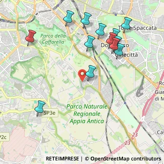 Mappa Via Elio Andrisco, 00173 Roma RM, Italia (2.53538)